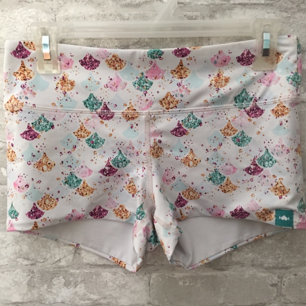 WodBottom Mermaid Scale Shorts